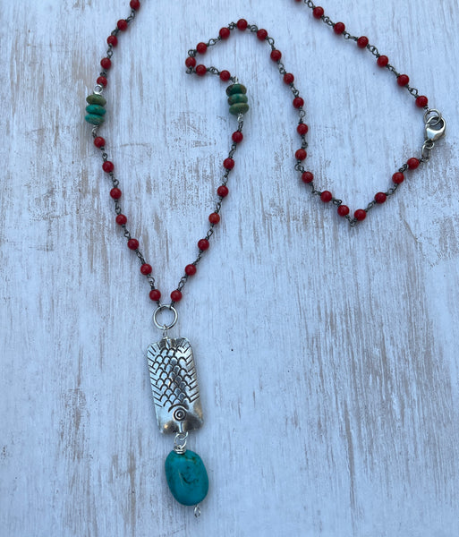 I Started A Joke Necklace