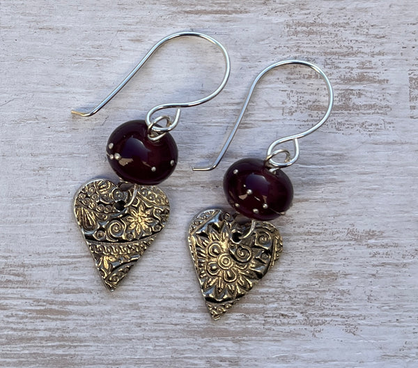 I Love Grape Jelly Earrings