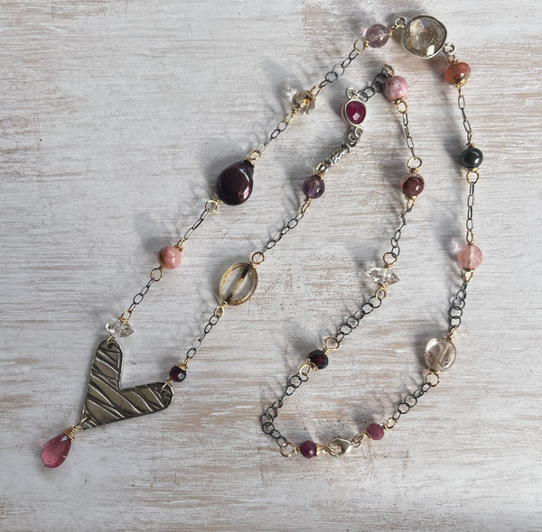 Bizarre Love Triangle Necklace