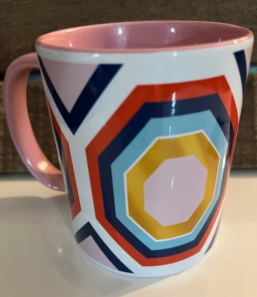 Hexagon Multi Coffee Mug