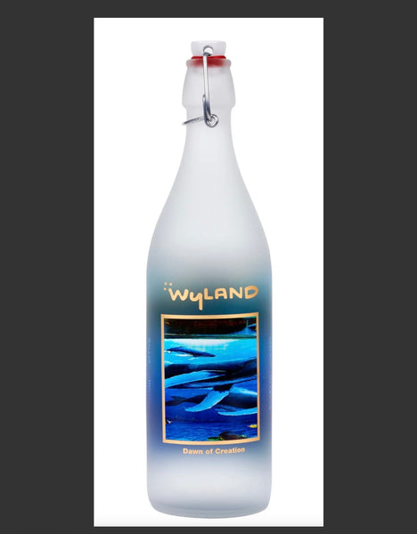 Wyland Whale Glass Bottle