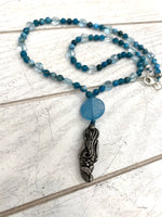 Deep Blue Ocean Necklace