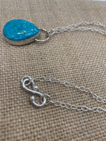 Blue sky turquoise necklace