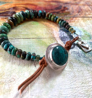 Love turquoise bracelet