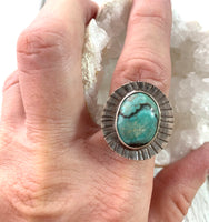 Turquoise Lizard Ring